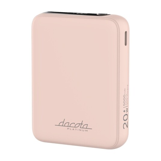 Dacota Platinum AM5 20 W 5000 mAh Rosa