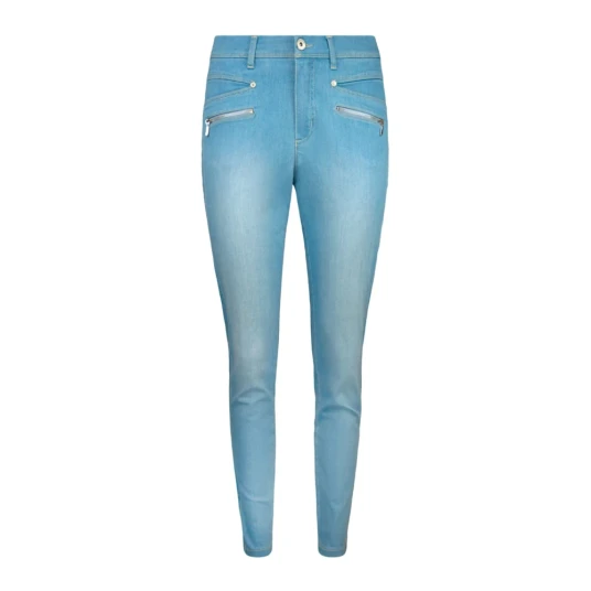 2 Biz Dame Jeans Blå M,