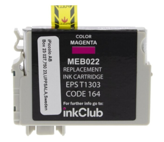 inkClub MEB022 Blekkpatron magenta, 755 sider (10,1 ml)