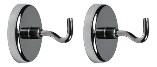 2 Pak Magnet med Krok / Magnetkrok 12kg