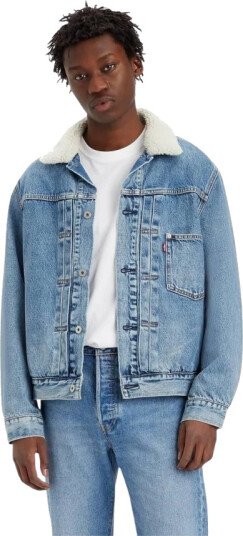 Levi's Herre Jakker Blå L,