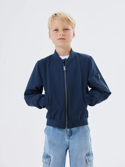 Name It Monster Bomber Jacket Blå 164