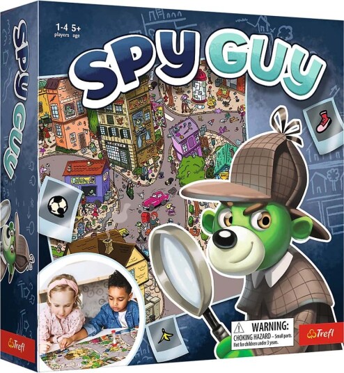 Trefl Spy Guy Brettspill for Barn fra 5 år - Samarbeidsspill med Spiontema Trefl Spy Guy Brettspill for Barn fra 5 år - Samarbeidsspill med Spiontema