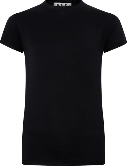 CDLP Lyocell Short Sleeve Lightweight T Shirt Black Black M CDLP Lyocell Short Sleeve Lightweight T Shirt Black Black M