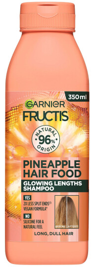 Garnier Fructis Pineapple Fuktighetsgivende Sjampo 350 ml for Alle Hårtyper