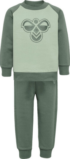 Hummel Bumble Joggedress til barn - laurel wreath - 80