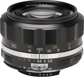 Voigtländer Apo Skopar SL IIs 90mm f/2.8-Objektiv for Nikon F - Svart