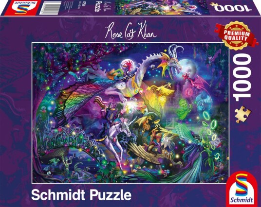 Summer Night Circus Puslespill 1000 brikker Schmidt