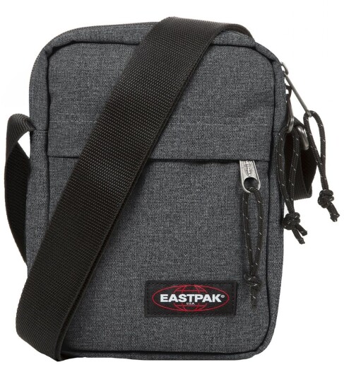 Eastpak The One SkulderBag Svart Denim Eastpak The One SkulderBag Svart Denim