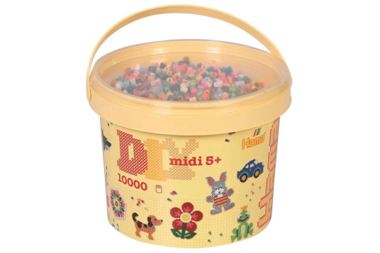 HAMA Midi beads 10,000pcs pastel mix 68 388068