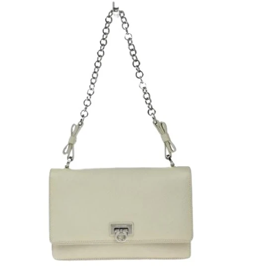 Salvatore Ferragamo Dame Beige