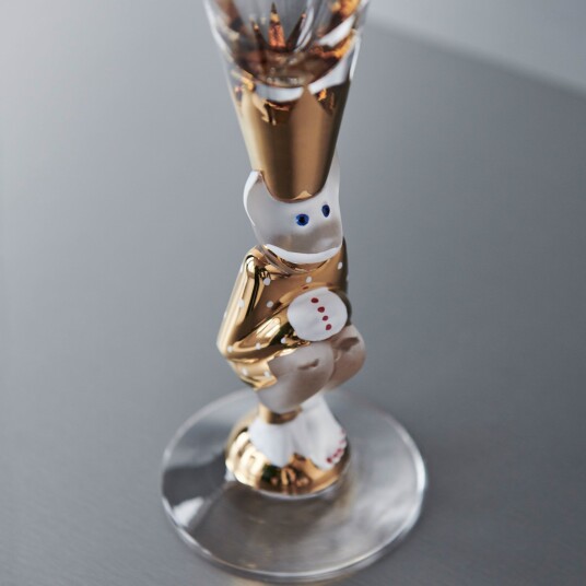 Orrefors Champagneglass The Sparkling Devil 19 cl gull Orrefors Champagneglass The Sparkling Devil 19 cl gull