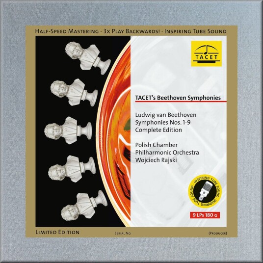 Agnieszka Rehlis Tacet's Beethoven Symphonies LP/Vinyl