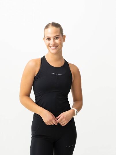 Röhnisch Jacquard Tank Sort XXL Röhnisch Jacquard Tank Sort XXL