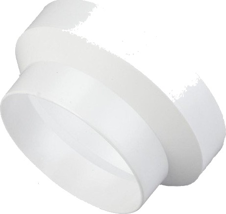 Duka Reduksjon Ø125/150 mm for Ventilasjonsrør - Praktisk og Enkel Montering