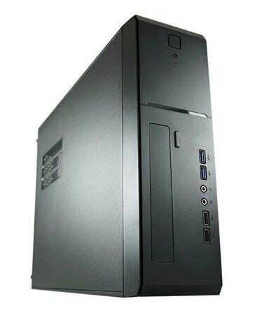 LC Power 1404MB - microATX tower - micro ATX - Kabinett - Tower - Svart