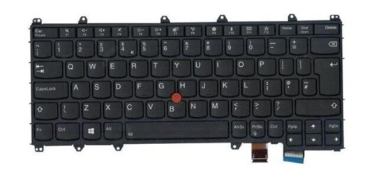 Lenovo Sunrex - Brbart tastatur - til utskifting - Engelsk - Storbritannia - Svart
