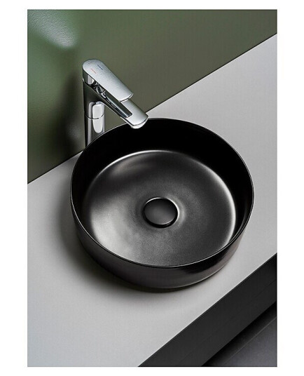 Hafa Circle Toppmontert servant Ø360 mm, Sort Matt