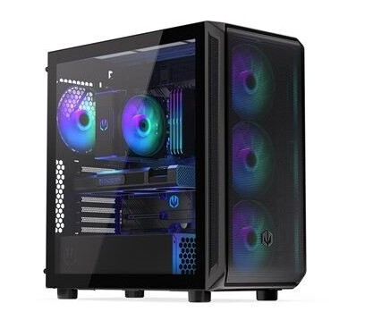 Endorfy Arx 700 ARGB Tower Kabinett med Vindu og LED Belysning - Svart