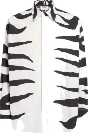Moschino Herre Skjorter Hvit M, Moschino Herre Skjorter Hvit M,