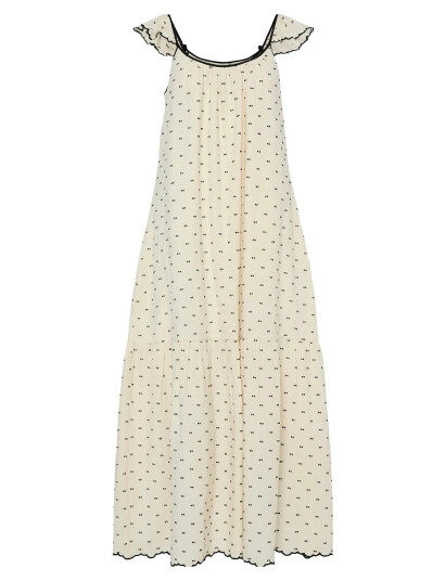 YAS Yasdobby Sl Ankle Dress - Cream - 34