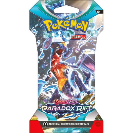 Asmodee Pokemon TCG Scarlet & Violet Paradox Rift Sleeved (Assorted) - Scarlet & Violet Paradox Rift