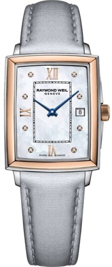 Raymond Weil Dameklokke 5925 SC5 00995 Toccata Hvit/Sateng 22.6x28.1