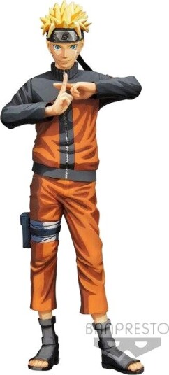 Northix Naruto Grandista Nero Naruto Uzumaki Figur 27 cm