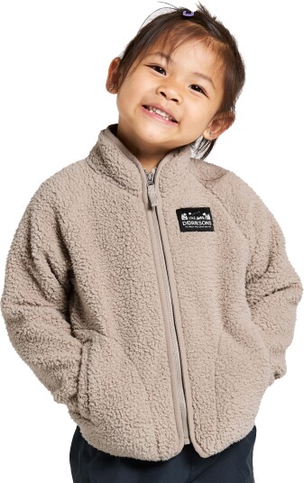 Didriksons Kids' Gibbs Full Zip 2 Beach Beige 130 Didriksons Kids' Gibbs Full Zip 2 Beach Beige 130