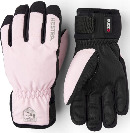 Hestra Kids' Ferox Primaloft 5-Finger 7, Pink