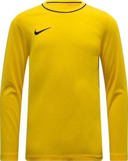 Nike Treningsskjorte Dri fit Park 26 Crew Tour Yellow/svart Barn størrelse XS: 122 128 cm
