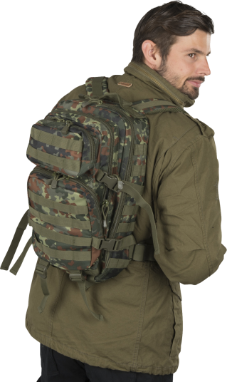 Brandit Ryggsekk  US Cooper Medium Flecktarn 30L