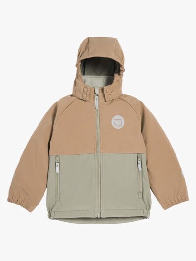 Viking x Kenza Softshelljakke Dark Sand 116 Viking x Kenza Softshelljakke Dark Sand 116