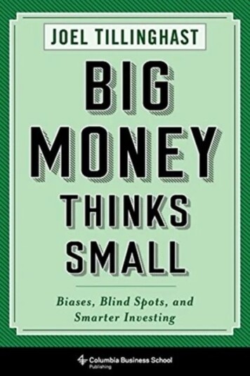 Big Money Thinks Small Av Joel Tillinghast