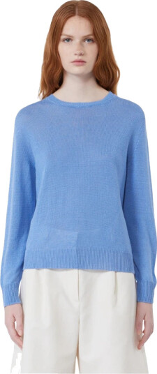 Weekend Max Mara Dame Strikkevarer Blå M,