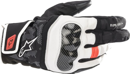 MC-hansker Alpinestars SMX Z Drystar Svart/Hvit/Rød M