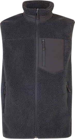 Tracker 4083 Teddy Fleecevest Charcoal 1 stk STK-408310 Charcoal XS