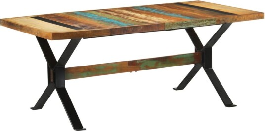 Spisebord 180x90x73 cm gjenvunnet heltre