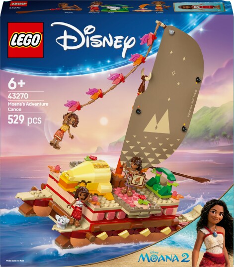 LEGO Disney Princess 43270 Vaiana på kanoeventyr LEGO Disney Princess 43270 Vaiana på kanoeventyr