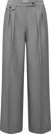 b.young Byearl Wide Pants   Grey   42