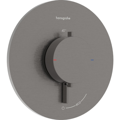 Hansgrohe Ecostat Comfort S dusjbatteri, sort krom