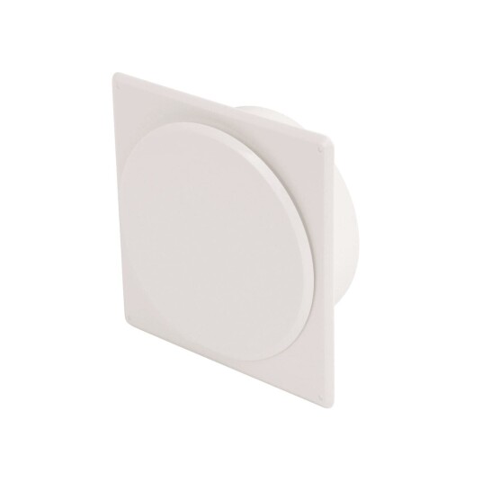 Flexit TVK Tallerkenventil hvit abs 125 mm Ventilasjon