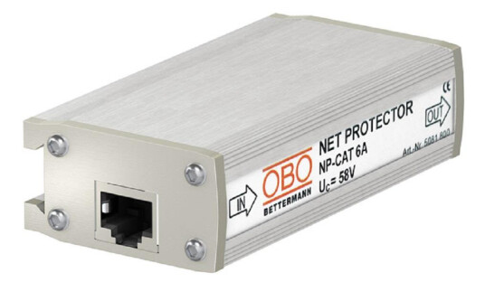 Obo Bettermann 5081800 Datanettbeskyttelse RJ45 tilkobling Stikkontakter & kabler