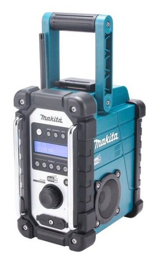 Makita Makita Radio Dab+ 10.8-18v/ac Dmr110n Microusb, Ac Adapteraux-In, Lcd Skjerm