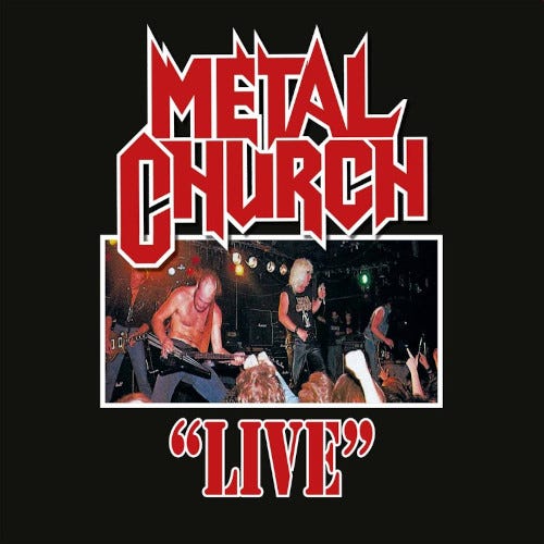 Metal Church Live LP/Vinyl Metal Church Live LP/Vinyl