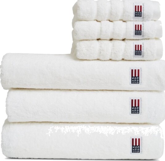 Lexington Icons Original håndkle 50x100 cm White Lexington Icons Original håndkle 50x100 cm White