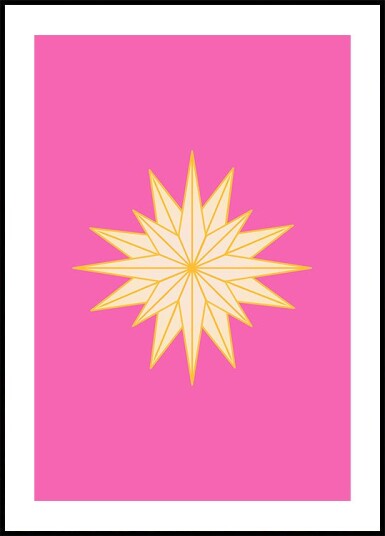 Christmas Star No.1 Plakat Plakat / 40x50cm