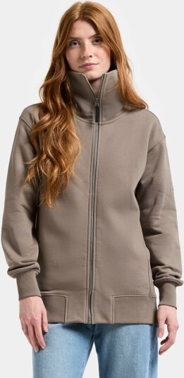 Didriksons Giselle Full Zip Ash Brown