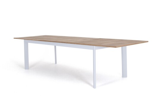 Selected Home Nice spisebord Hvit/teak 205 - 260 x 90 cm Hvit Selected Home Nice spisebord Hvit/teak 205 - 260 x 90 cm Hvit