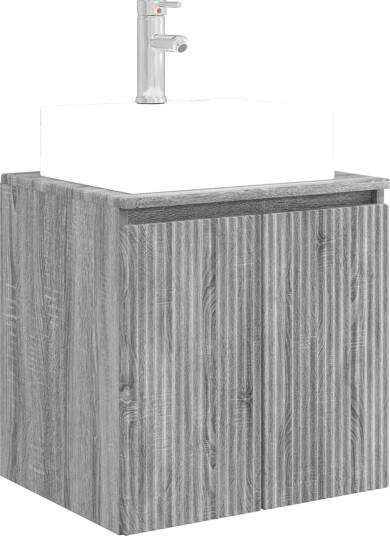 Vegghengt vaskeservant Grå Sonoma 49,5 x 41 x 62,5 cm Vegghengt vaskeservant Grå Sonoma 49,5 x 41 x 62,5 cm